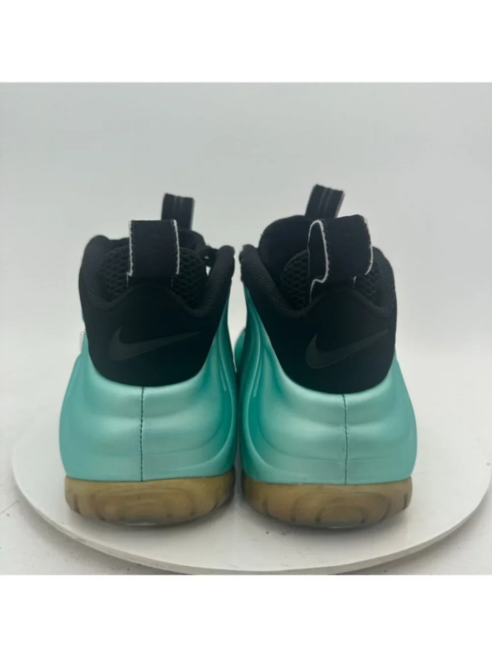 Nike Air Foamposite Pro Men Size 10 624041-303 Island Green Basketball Shoes
